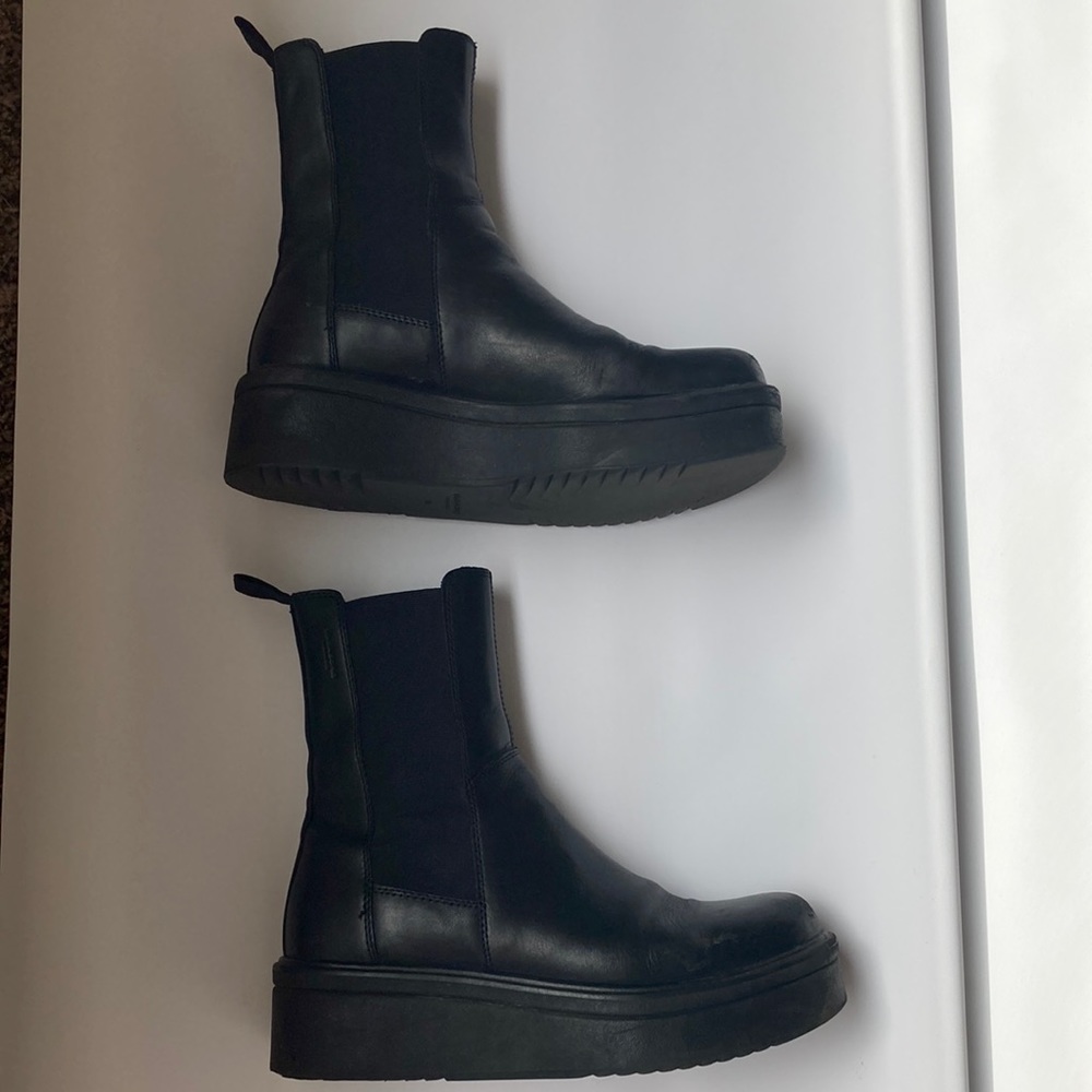 Vagabond leather ankle boots